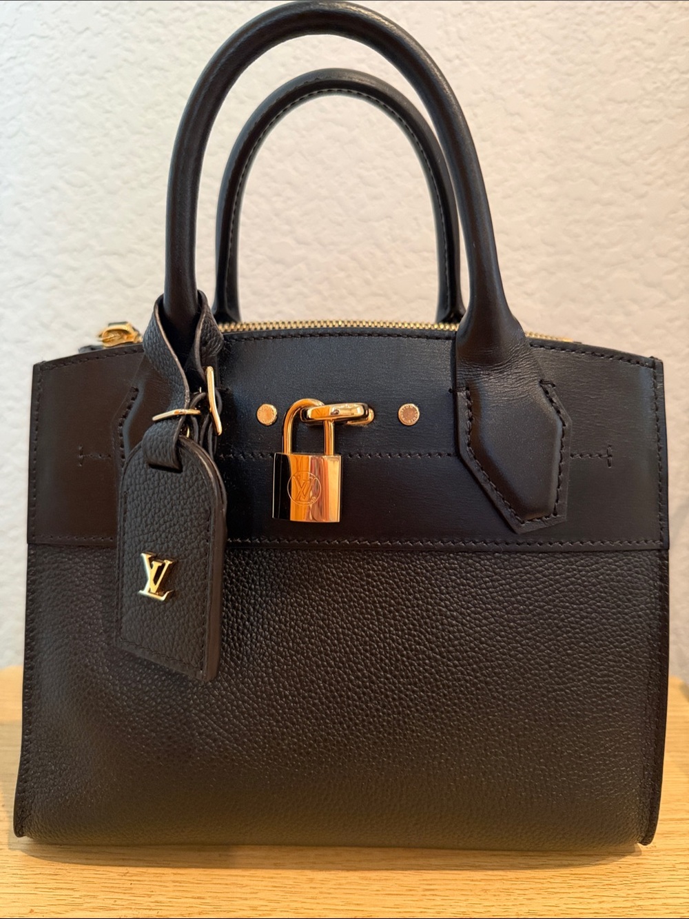 Louis Vuitton Mini City Steamer with Gold Hardware